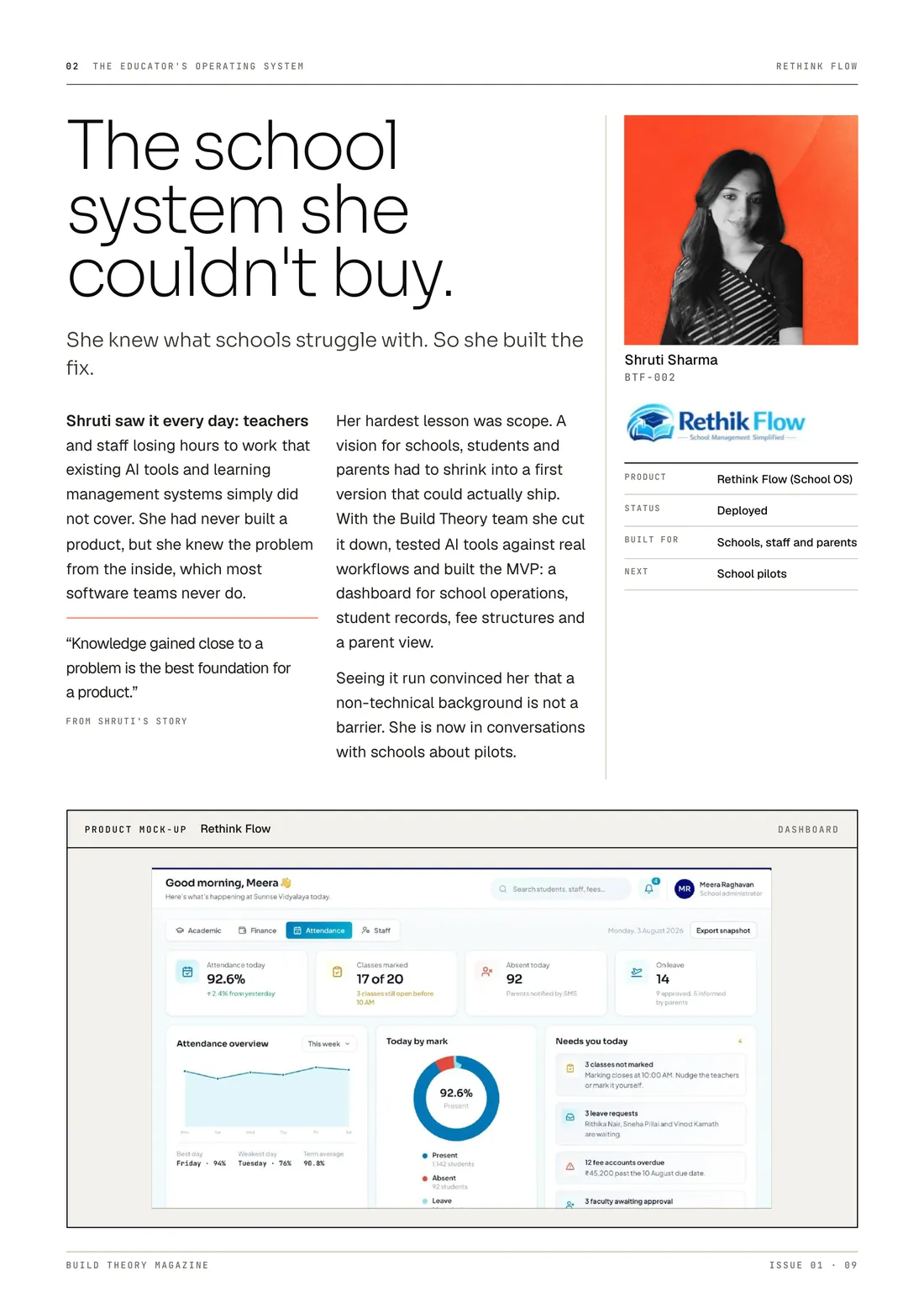 Page 9: Rethink Flow