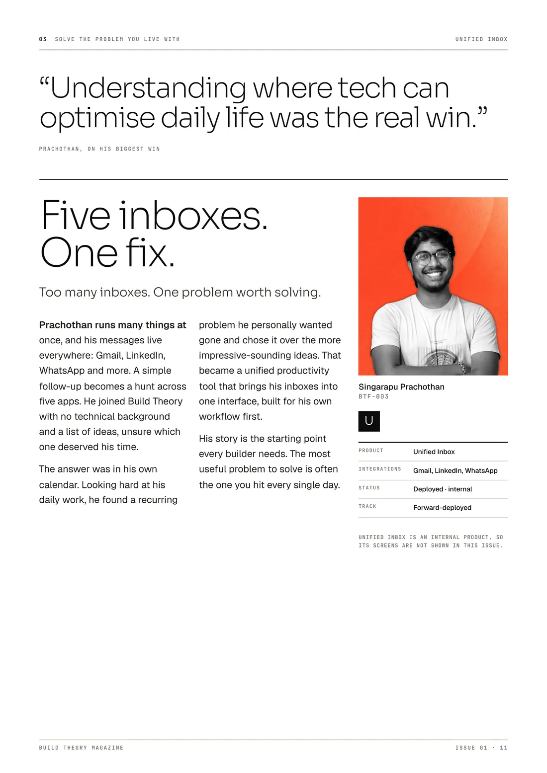 Page 11: Unified Inbox